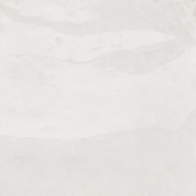 Mustang White Slate Effect Matt Porcelain Floor Tile