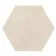 Antic Hexagon Cream Stone Effect Matt Porcelain Tile