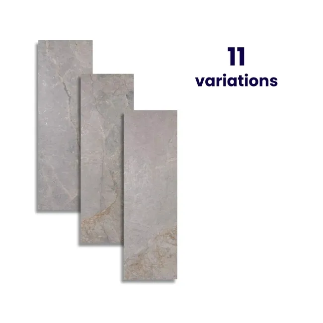 Tuscan Dark Grey Stone Effect Matt Ceramic Wall Tile