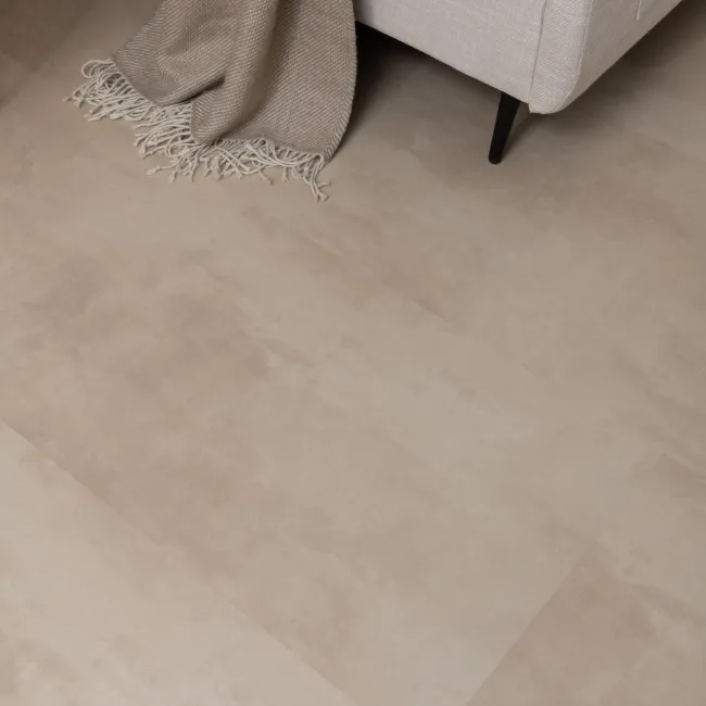Antalya Beige Stone Tile Luxury Click Vinyl Flooring 6mm