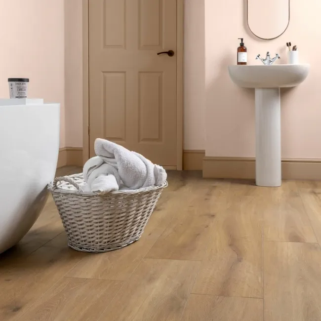 Adelie Shortbread Luxury Click Vinyl Flooring 5mm