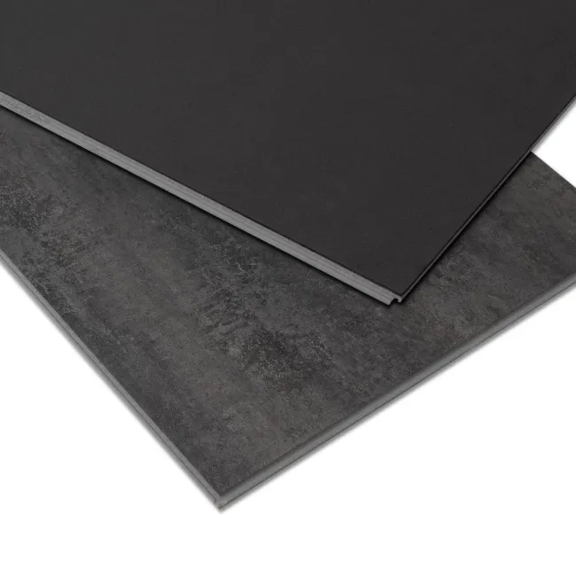 Antalya Anthracite Stone Tile Luxury Click Vinyl Flooring 6mm