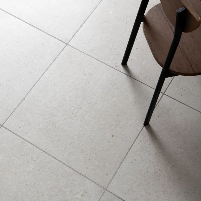 Flakestone Greige Concrete Effect Matt Porcelain Floor Tile