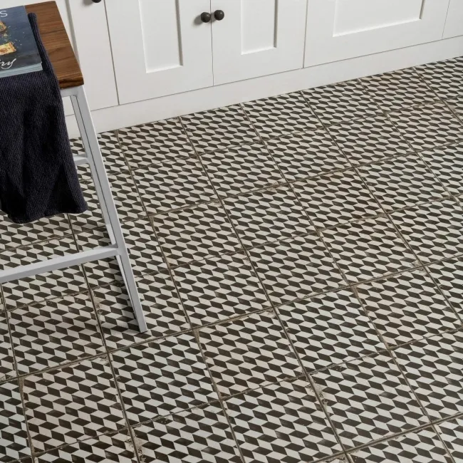 Metropolis Geometric Wall and Floor Tiles