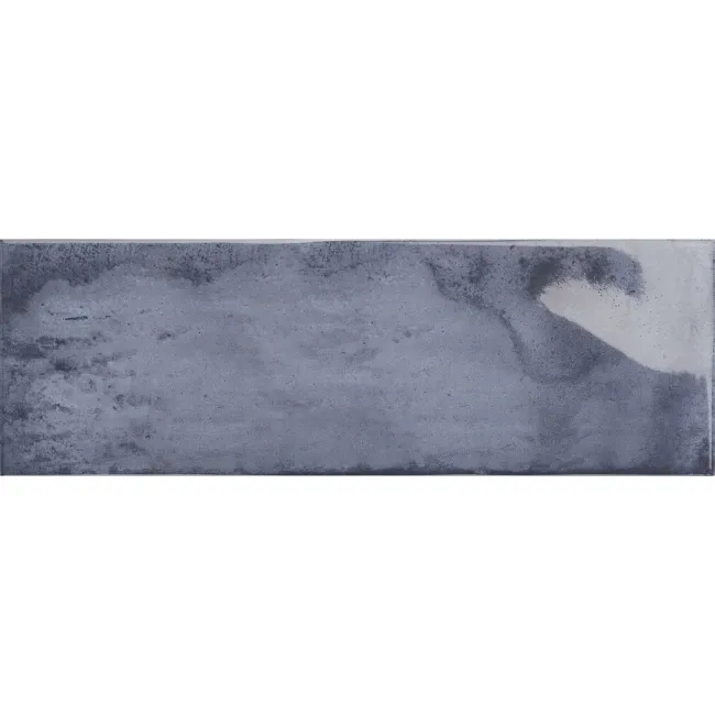 Zellige Navy Blue Gloss Porcelain Tile