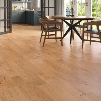 Bracknell Natural Oak Engineered Wood Flooring 10mm Lacquered